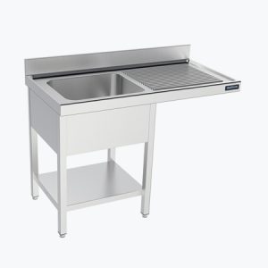 Fregadero con espacio para lavavajillas. Gama 700