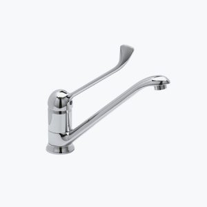 Grifo caño bajo mando alto