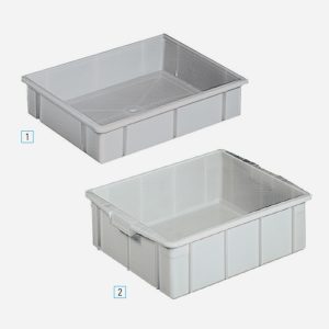 Contenedores de plástico para transporte